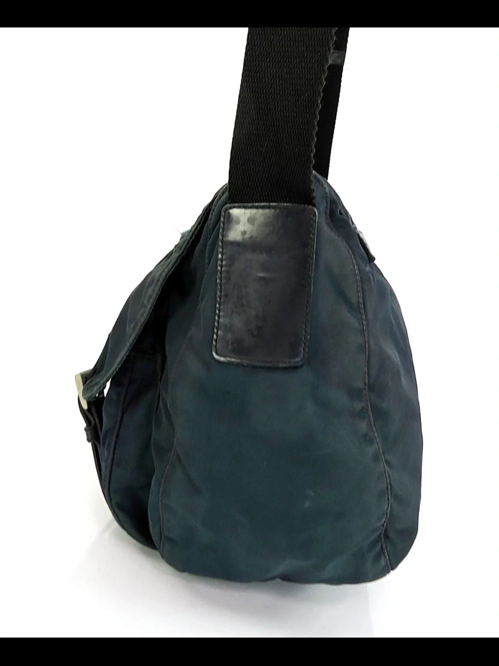 Prada Navy Messenger Bag for Men